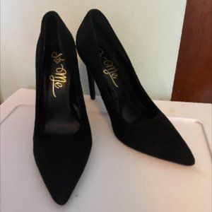 Forever 21 Suede Stiletto Heeled Shoes